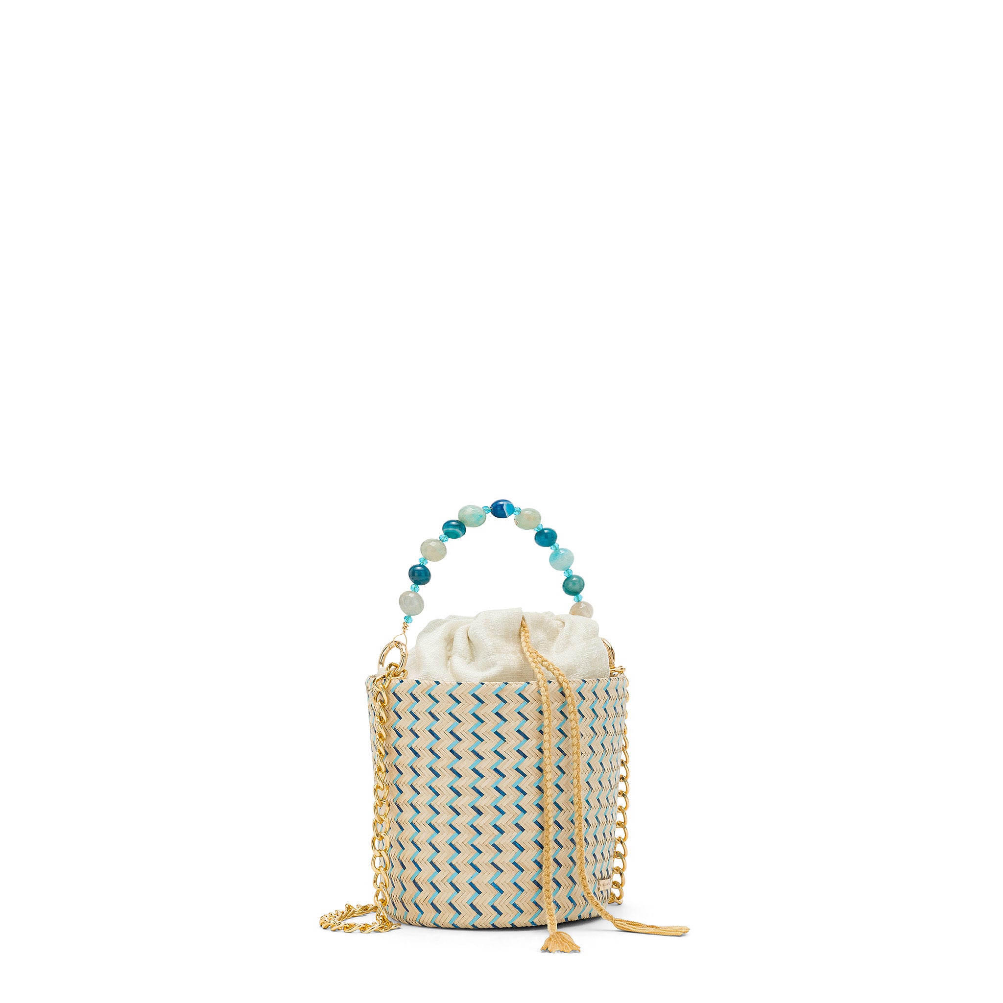 Borsa a secchiello Camila Blu