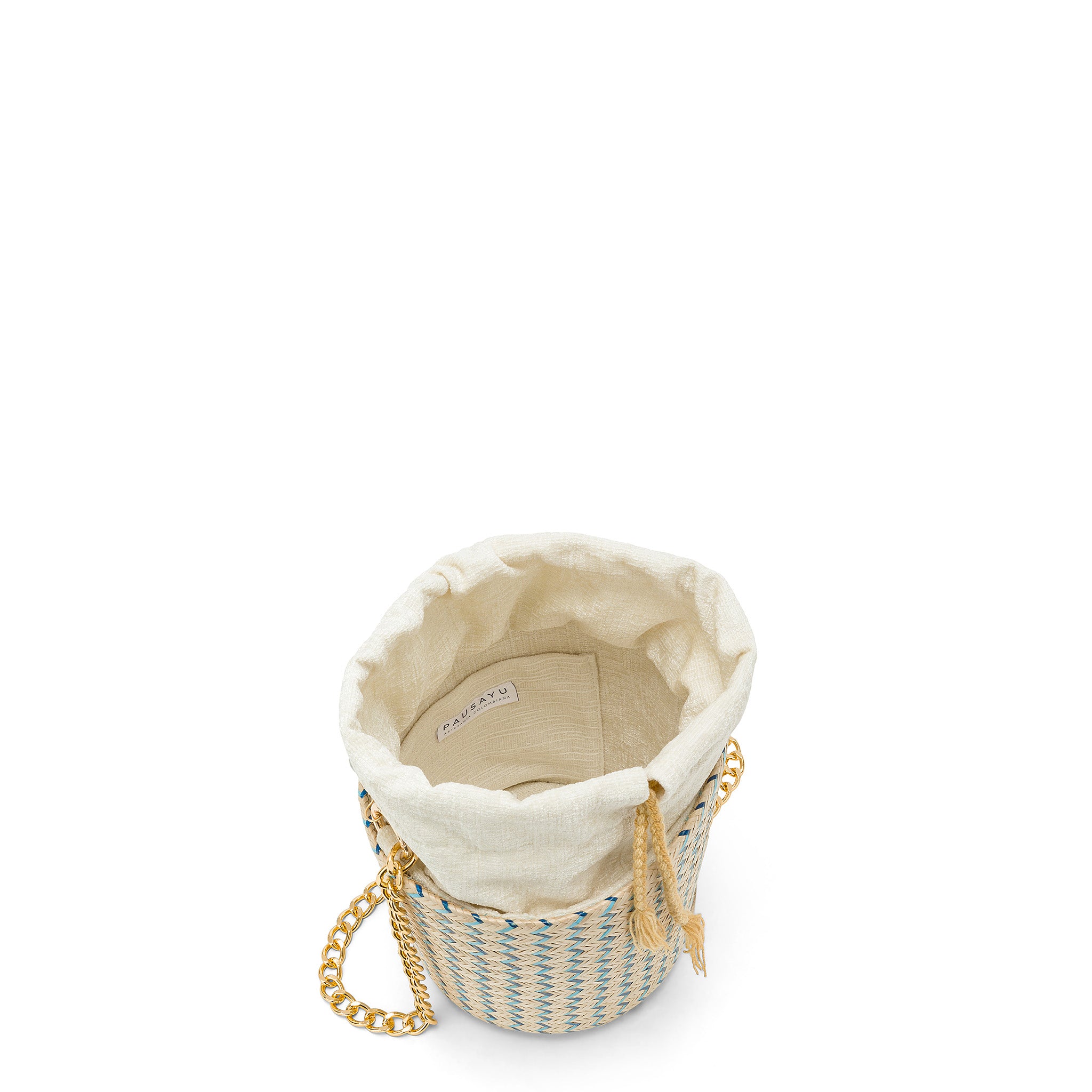 Borsa a secchiello Camila Blu