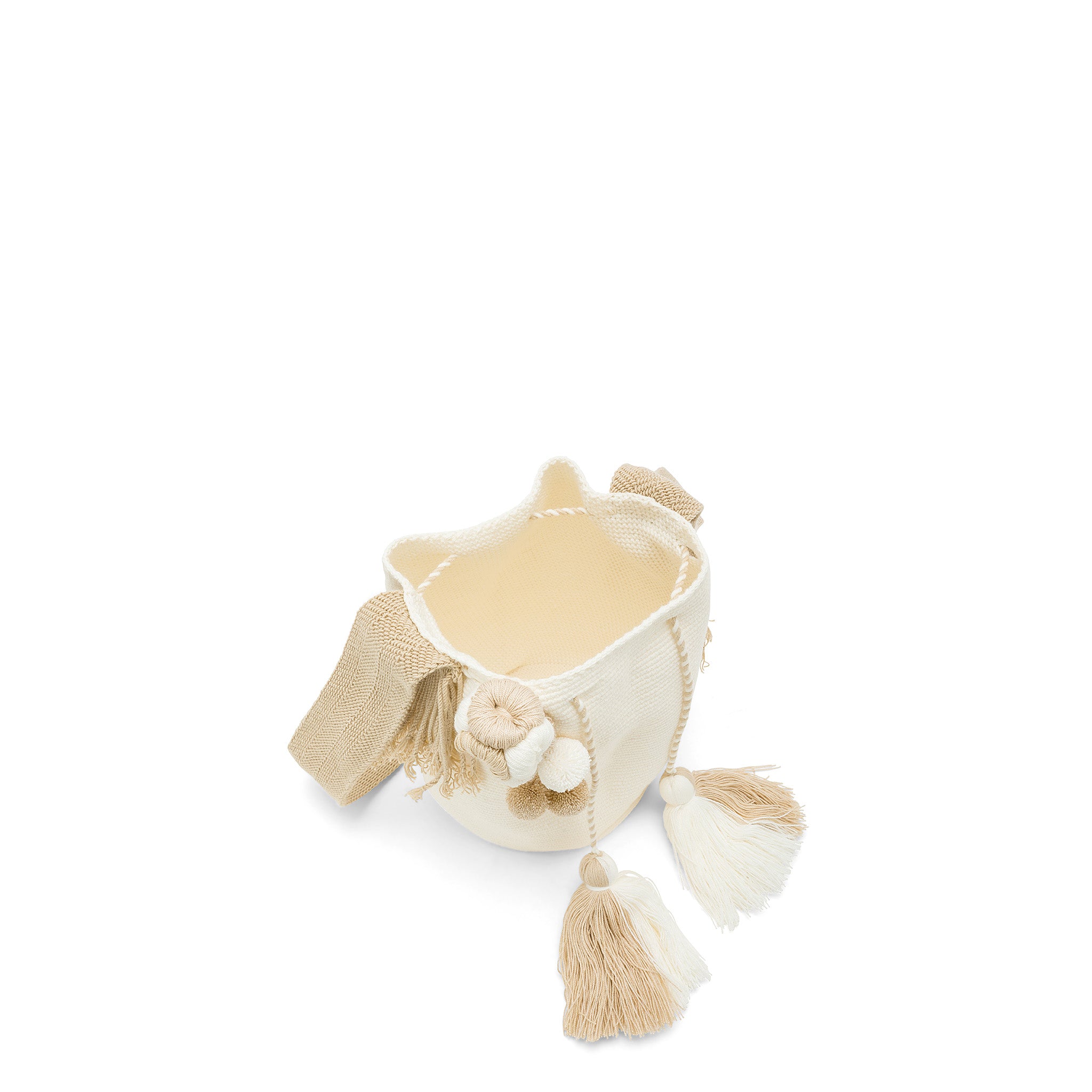 Borsa Wayuu Blanca