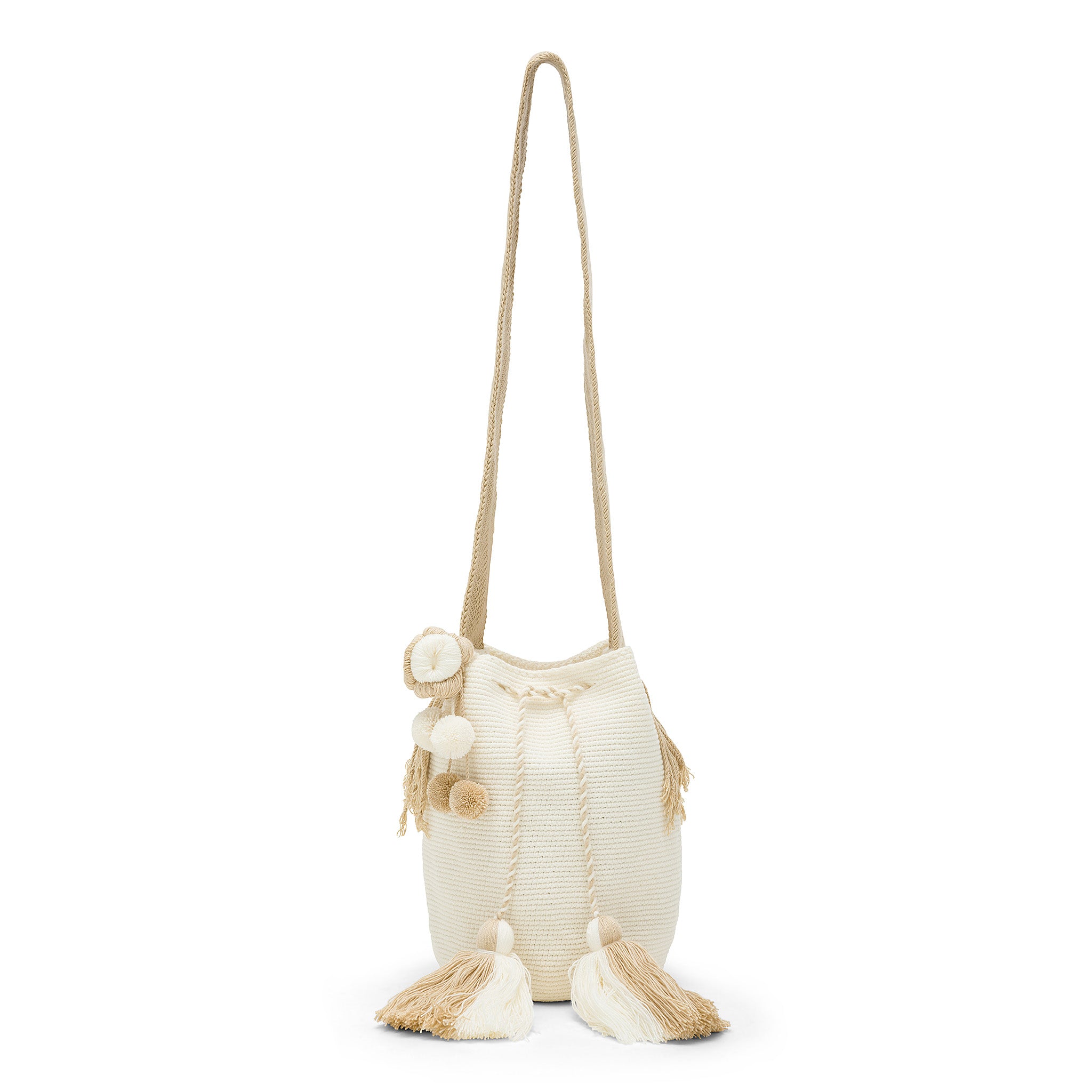 Borsa Wayuu Blanca